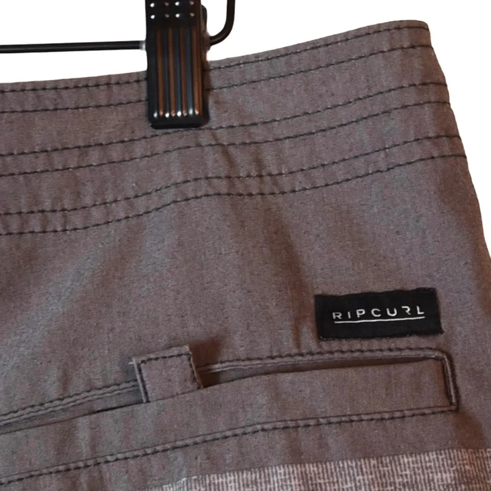Rip Curl Men’s 32 Surf Craft Boardshorts Striped Colorblock Beach Swim Surf
